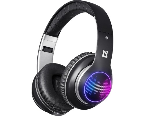 Навушники Defender FreeMotion B545 Bluetooth LED Black (63545)