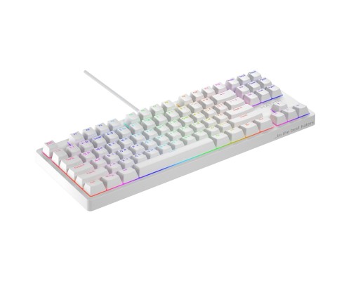 Клавіатура Hator Rockfall 2 Mecha TKL Orange USB White (HTK-521)