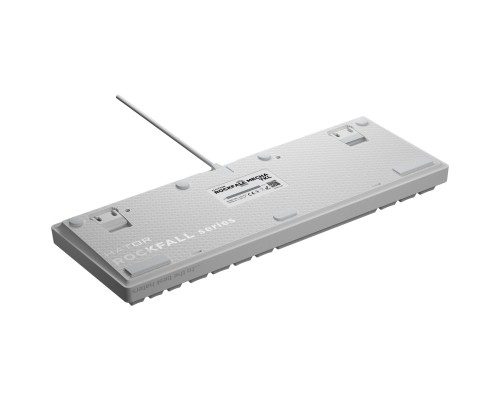 Клавіатура Hator Rockfall 2 Mecha TKL Orange USB White (HTK-521)