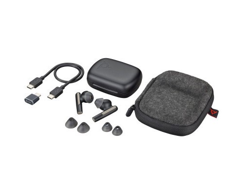Навушники Poly Voyager Free 60 Earbuds + BT700C + BCHC Black (7Y8H4AA)
