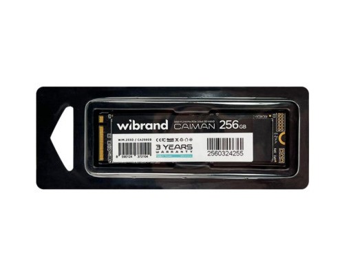 Накопичувач SSD M.2 2280 256GB Caiman Wibrand (WIM.2SSD/CA256GB)
