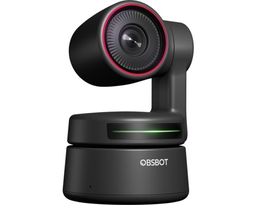 Веб-камера OBSBOT Tiny 4K AI-Powered PTZ 4K Black (OBSBOT-TINY4K)
