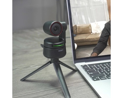 Веб-камера OBSBOT Tiny 4K AI-Powered PTZ 4K Black (OBSBOT-TINY4K)