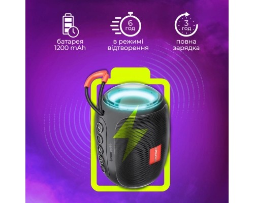 Акустична система Promate Capsule-3 Black (capsule-3.black)