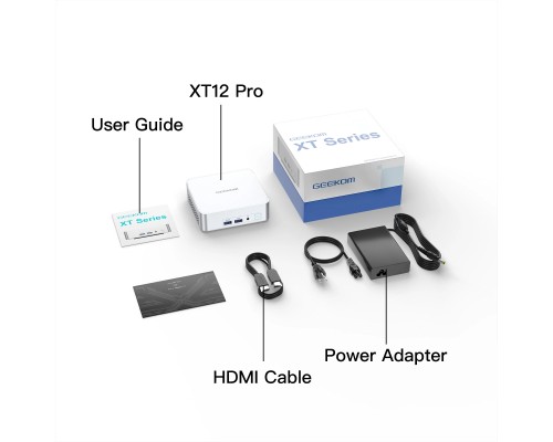 Комп'ютер GEEKOM Mini XT12 Pro / i9-12900H, 32G, SSD 1TB, WIN11 Pro (GMXT12i912900-321T-EU)