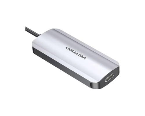 Концентратор Vention USB 3.1 Type-C to HDM/USB 3.0х3//PD 100W 5-in-1 (THFHB)