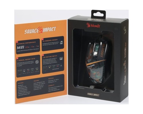 Мишка A4Tech W63 Max USB Renegade Midnight (4711422003710)