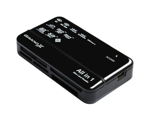Зчитувач флеш-карт Grand-X CRX05Black