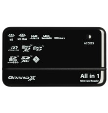 Зчитувач флеш-карт Grand-X CRX05Black