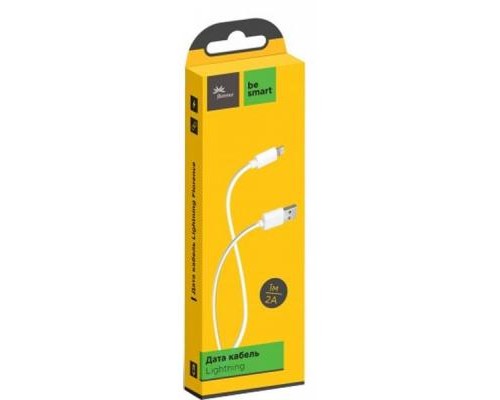 Дата кабель USB 2.0 AM to Lightning 1.0m White Florence (FD-L1-2W)