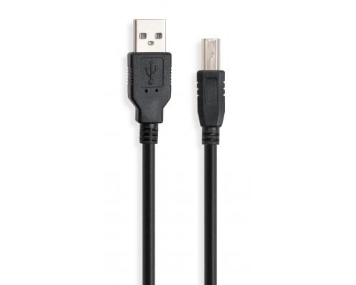 Кабель для принтера USB 2.0 AM/BM 1.8 m Vinga (VCPDCAMBM1.8BK)