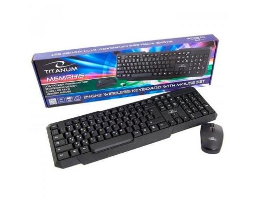 Комплект Esperanza Titanum Memphis TK108UA Black (TK108UA)