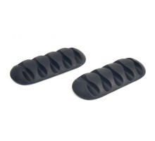 Тримач для кабелю PowerPlant CC-947 (Black) * 2 (CA910434)