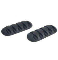 Тримач для кабелю PowerPlant CC-947 (Black) * 2 (CA910434)