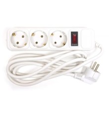 Мережевий фільтр живлення PowerPlant 1.8 м, 3 розетки, 3x1.5мм2 (PPSA10M18S3B)