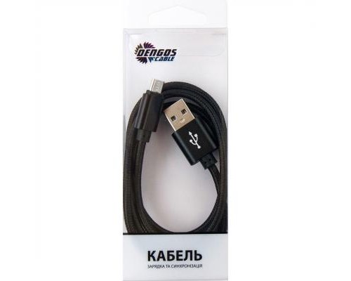 Дата кабель NTK-M-MT-BLACK Dengos