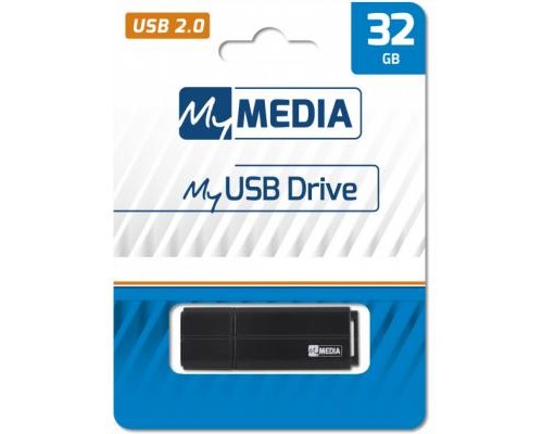 USB флеш накопичувач MyMedia 32GB Black USB 2.0 (69262)