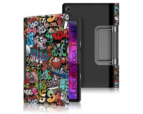 Чохол до планшета BeCover Smart Case Lenovo Yoga Tab 11 YT-706F Graffiti (707298)