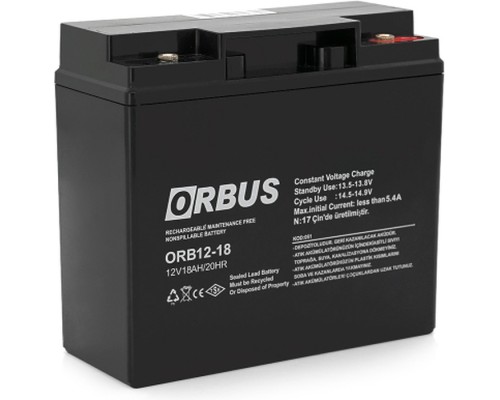 Батарея до ДБЖ Orbus ORB1218 AGM 12V 18Ah (ORB1218)