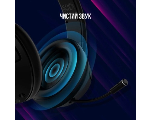 Навушники Lorgar Noah 101 Gaming 3.5 мм Black (LRG-GHS101B)