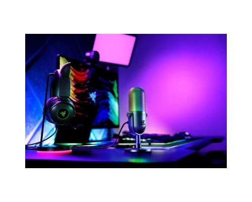 Мікрофон Razer Seiren V3 Chroma Quartz (RZ19-05060300-R3M1)