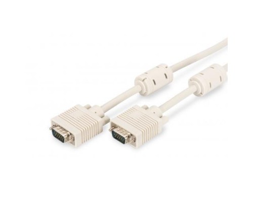 Кабель мультимедійний VGA 3.0m ferrite Digitus (AK-310103-030-E)