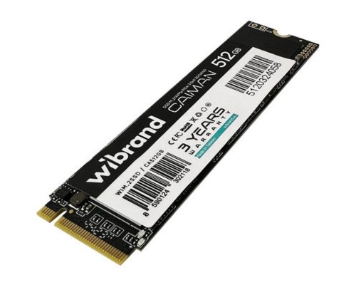 Накопичувач SSD M.2 2280 512GB Caiman Wibrand (WIM.2SSD/CA512GB)