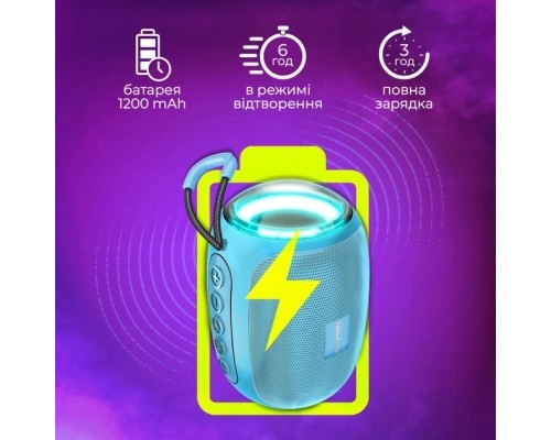 Акустична система Promate Capsule-3 Blue (capsule-3.blue)