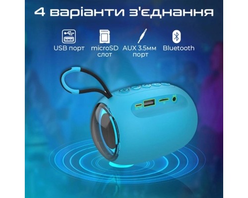 Акустична система Promate Capsule-3 Blue (capsule-3.blue)