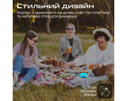 Акустична система Promate Capsule-3 Blue (capsule-3.blue)