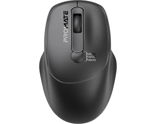 Мишка Promate UniGlide Wireless Black (uniglide.black)