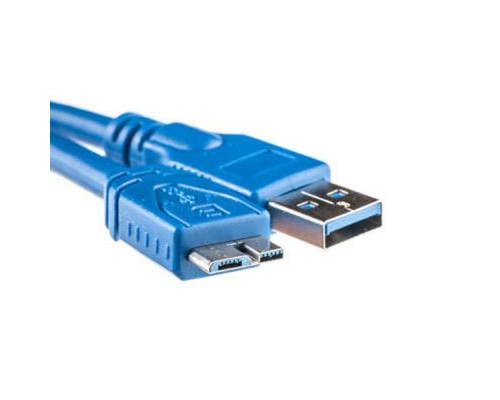 Дата кабель USB 3.0 AM to Micro 5P 0.1m PowerPlant (KD00AS1229)