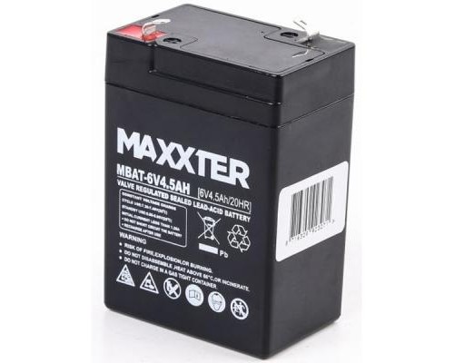 Батарея до ДБЖ Maxxter 6V 4.5AH (MBAT-6V4.5AH)