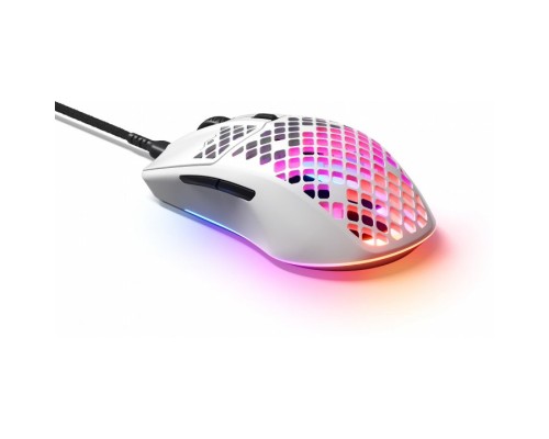 Мишка SteelSeries Aerox 3 White (62603)
