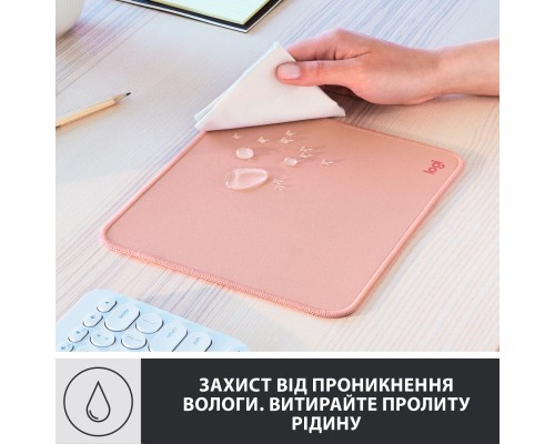 Килимок для мишки Logitech Mouse Pad Studio Series Darker Rose (956-000050)