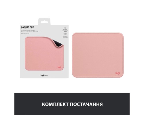 Килимок для мишки Logitech Mouse Pad Studio Series Darker Rose (956-000050)