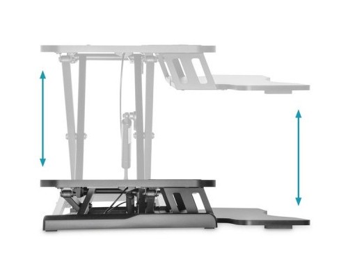 Столик для ноутбука Digitus Ergonomic Workspace Riser, 11-46cm, black (DA-90380-1)