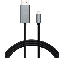 Кабель мультимедійний USB-C to HDMI 1.5m v2.0 4K60Hz Vinga (VCPVCCH2015)