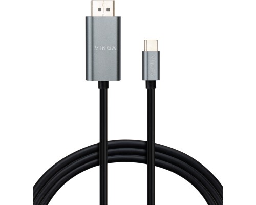 Кабель мультимедійний USB-C to HDMI 1.5m v2.0 4K60Hz Vinga (VCPVCCH2015)