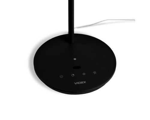 Настільна лампа Videx VL-TF15B 20W 4100K 220V black (26432)