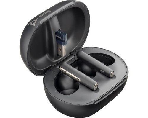 Навушники Poly Voyager Free 60+ Earbuds + BT700A + TSCHC Black (7Y8G3AA)