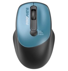 Мишка Promate UniGlide Wireless Blue (uniglide.blue)
