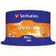 Диск DVD Verbatim 4.7Gb 16X CakeBox 50шт (43548)
