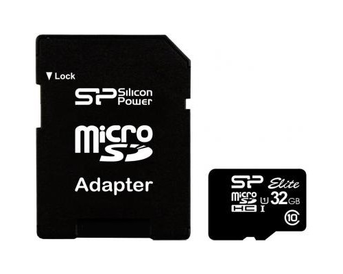 Карта пам'яті Silicon Power 32GB microSD Class 10 UHS-ISDR (SP032GBSTHBU1V10SP)