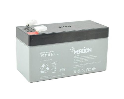 Батарея до ДБЖ Merlion 12V-1.3Ah (GP1213F1)