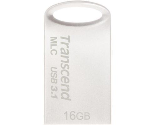 USB флеш накопичувач Transcend 16GB JetFlash 720 Silver Plating USB 3.1 (TS16GJF720S)