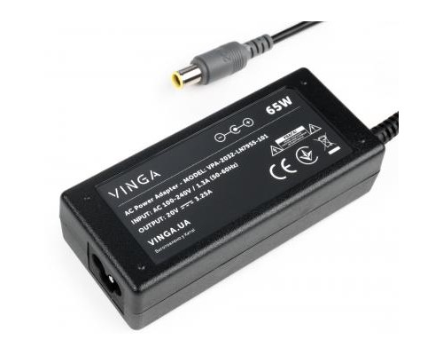 Блок живлення до ноутбуку Vinga Lenovo 65W 20V 3.25А 7.9*5.5 (VPA-2032-LN7955-101)