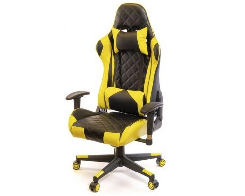 Крісло ігрове Аклас Пегас PL RL Желтое (18533)