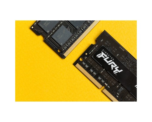 Модуль пам'яті для ноутбука SoDIMM DDR4 16GB 2666 MHz Fury Impact Kingston Fury (ex.HyperX) (KF426S15IB1/16)