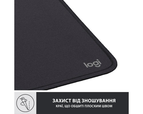 Килимок для мишки Logitech Mouse Pad Studio Series Graphite (956-000049)